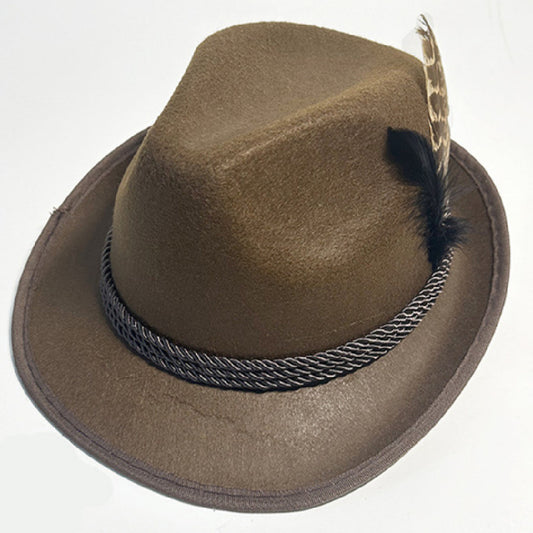 TheCapSpot - Feather British Jazz Hat
