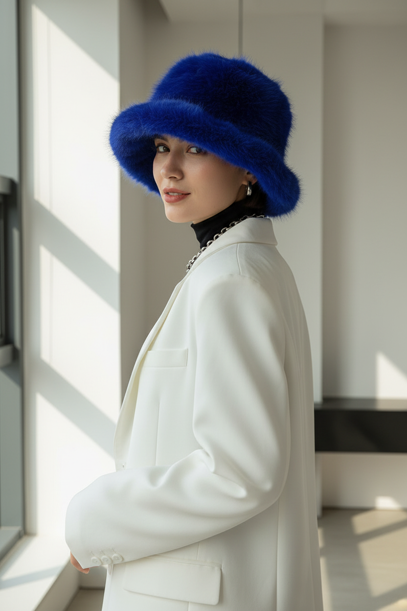 Jennings Faux Fur Winter Bucket Hat