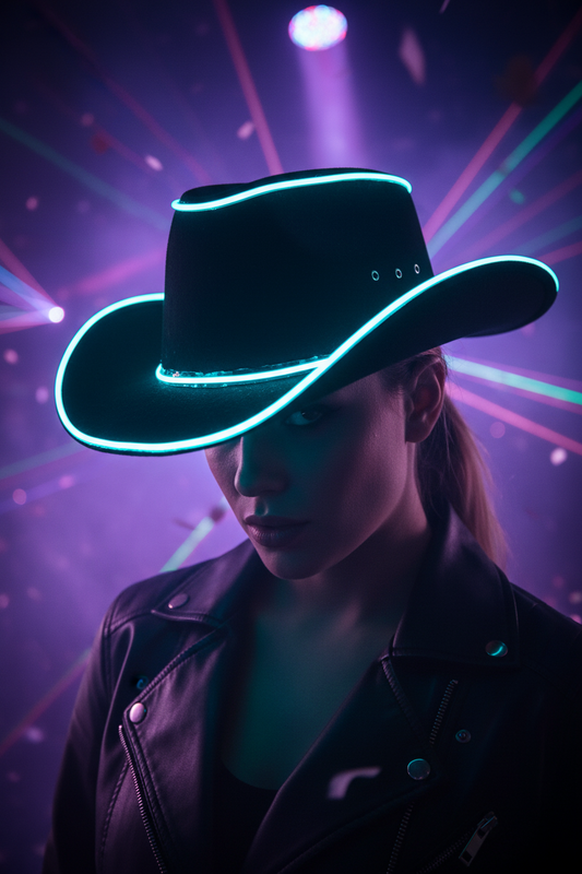 Glowing Sequins Fluorescent Hat – Unisex One Size