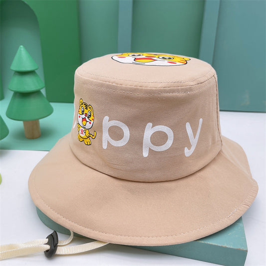 Cute Tiger Head Shade Children Hat Outdoor