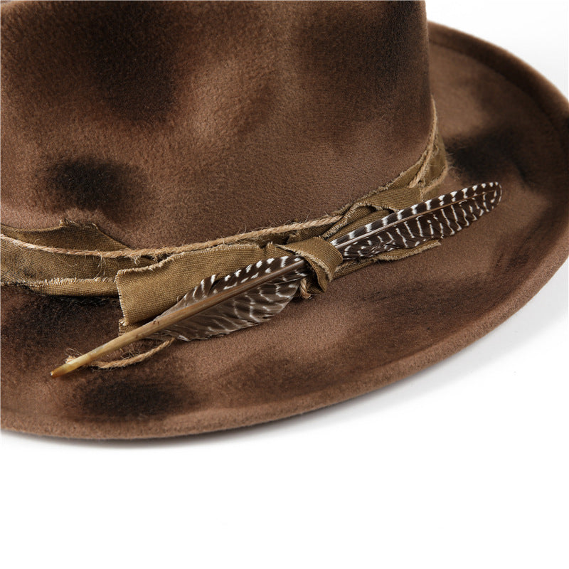 TheCapSpot - Crawford  Burned Woolen Hat