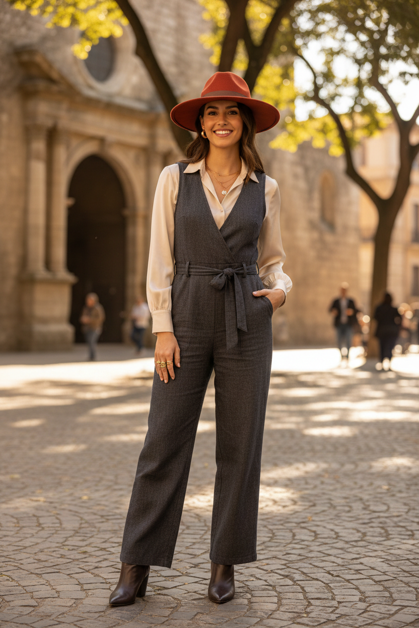 Osbourne Wool Felt Fedora Hat with Band