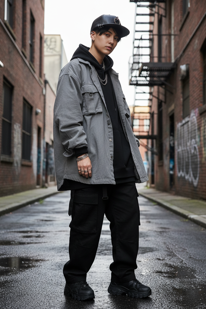 TheCapSpot - Osbourne Leather Baseball Cap