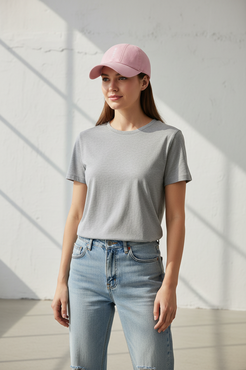 Everett Embroidered Cotton Cap | Adjustable Fashion Hat