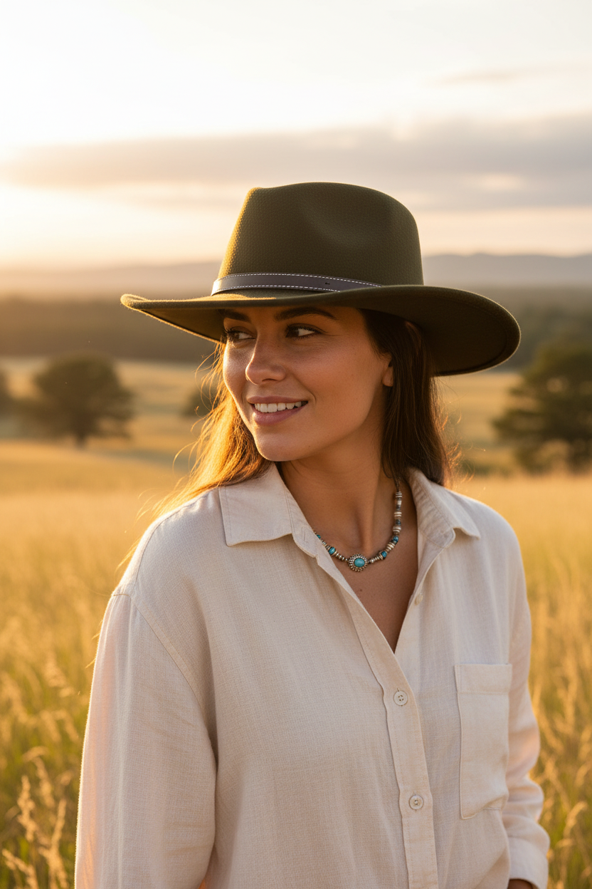 Levert Cashmere Wool Fedora Hat for Autumn & Winter