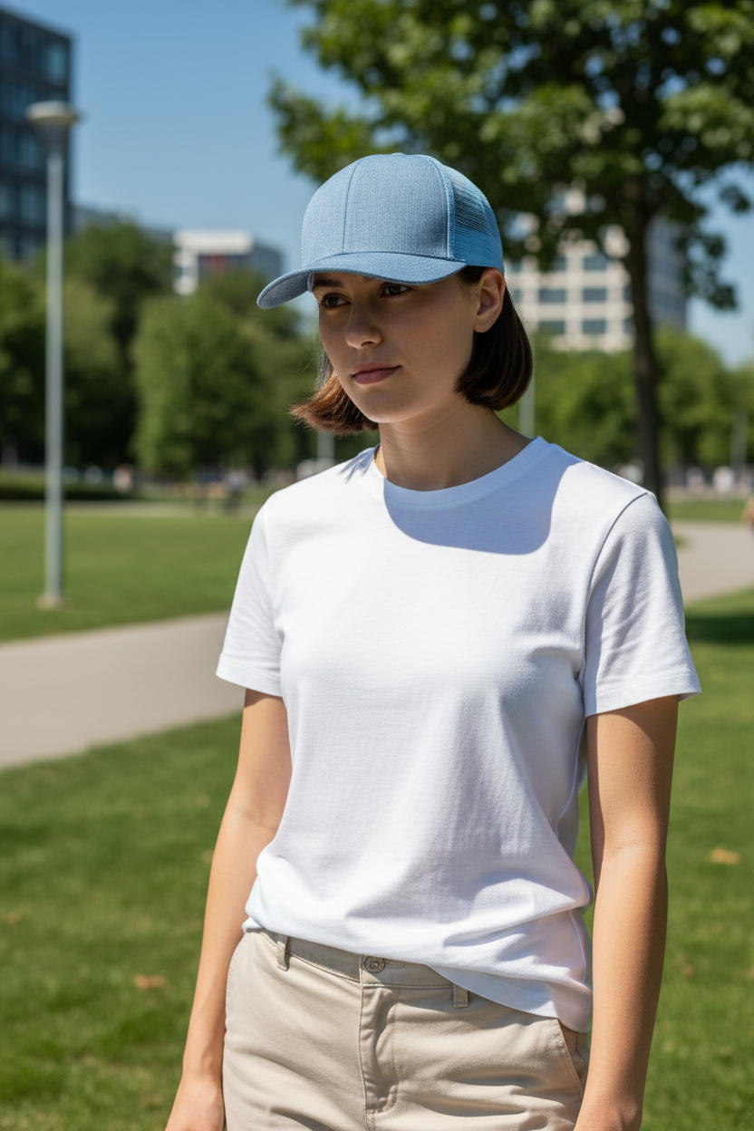 Mercedes Dome Baseball Cap – Breathable Polyester, Adjustable