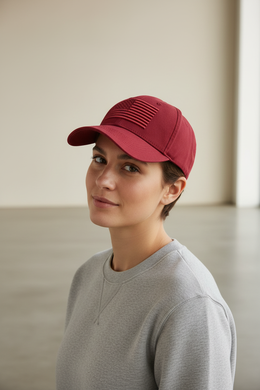 American Flag Cotton Baseball Cap