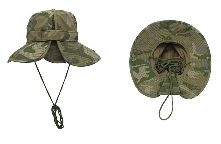 TheCapSpot - Magic Adjustment Camouflage Fisherman Hat Men's Fishing Hat