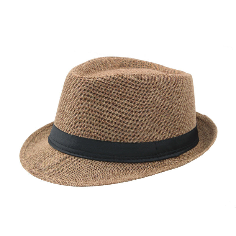 TheCapSpot  - Fashion Personality Linen Top Hat Men