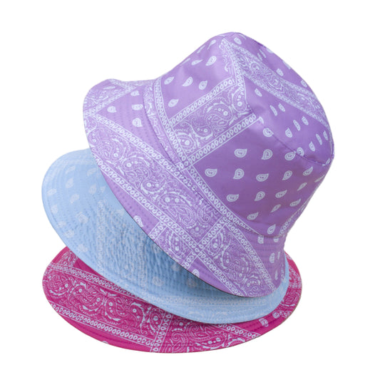 TheCapSpot - Paisley Pattern Bucket Hat Double Sided