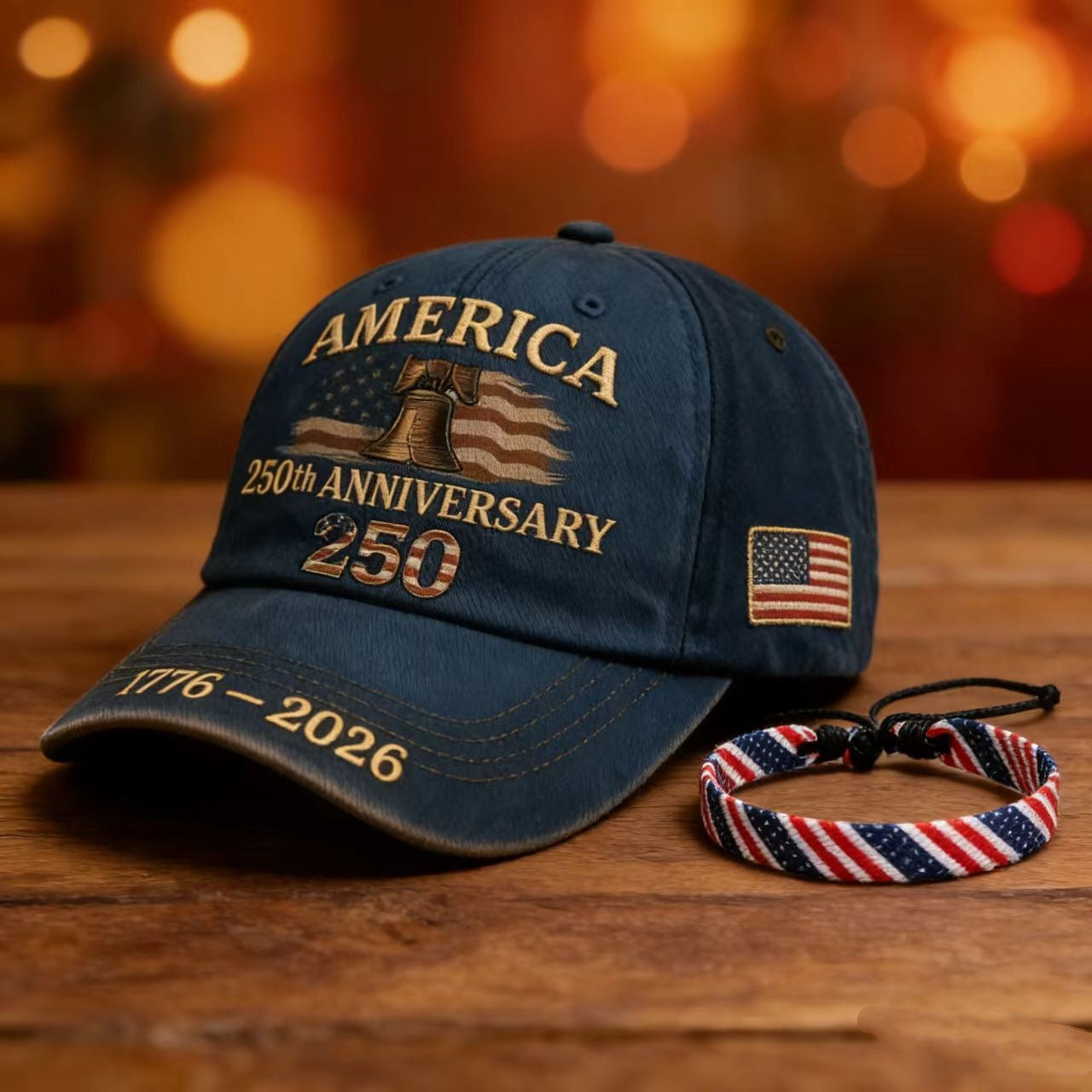 250th Anniversary Baseball Cap Embroidered Sun Hat