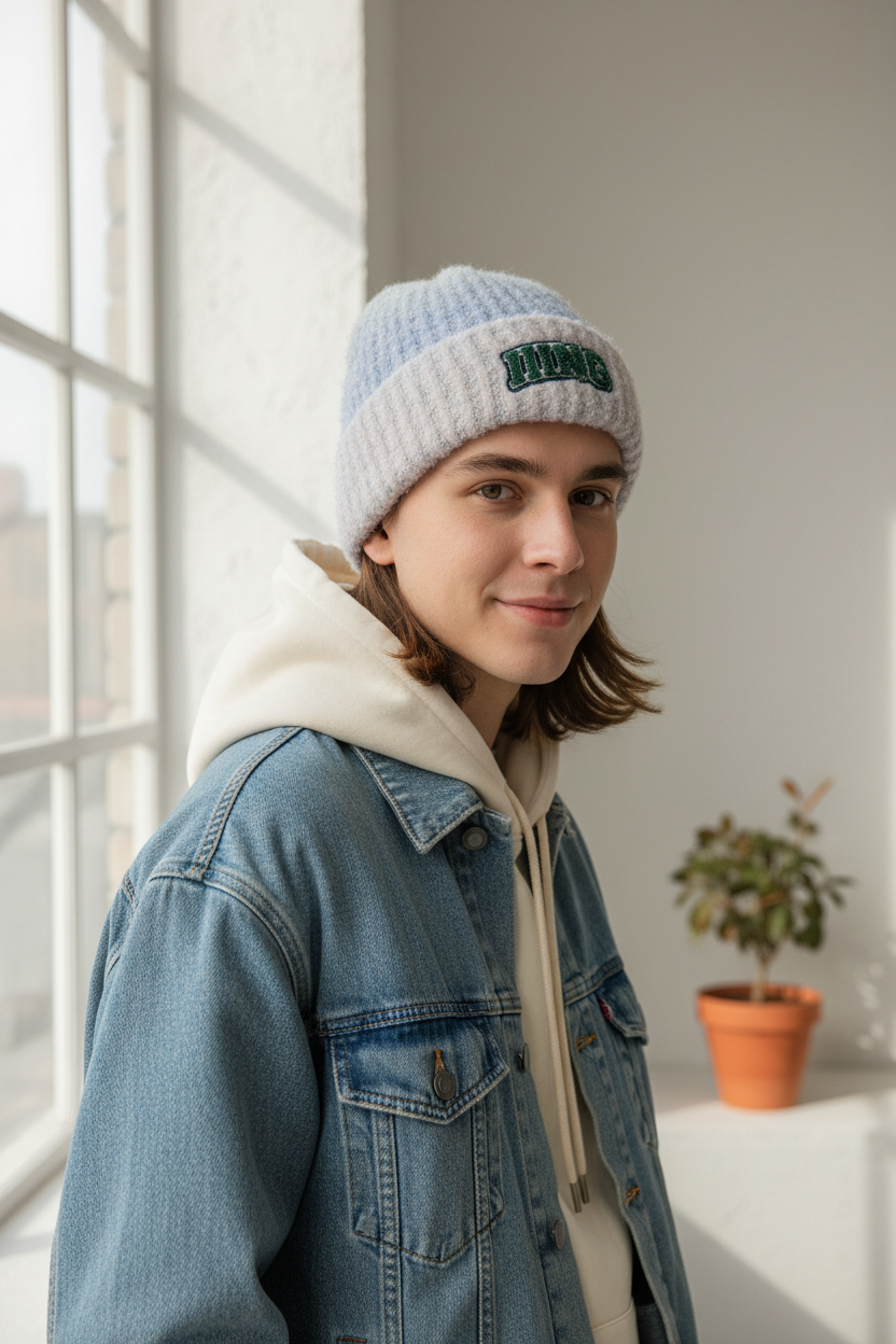 Woodlands Wool Blend Unisex Stocking Cap