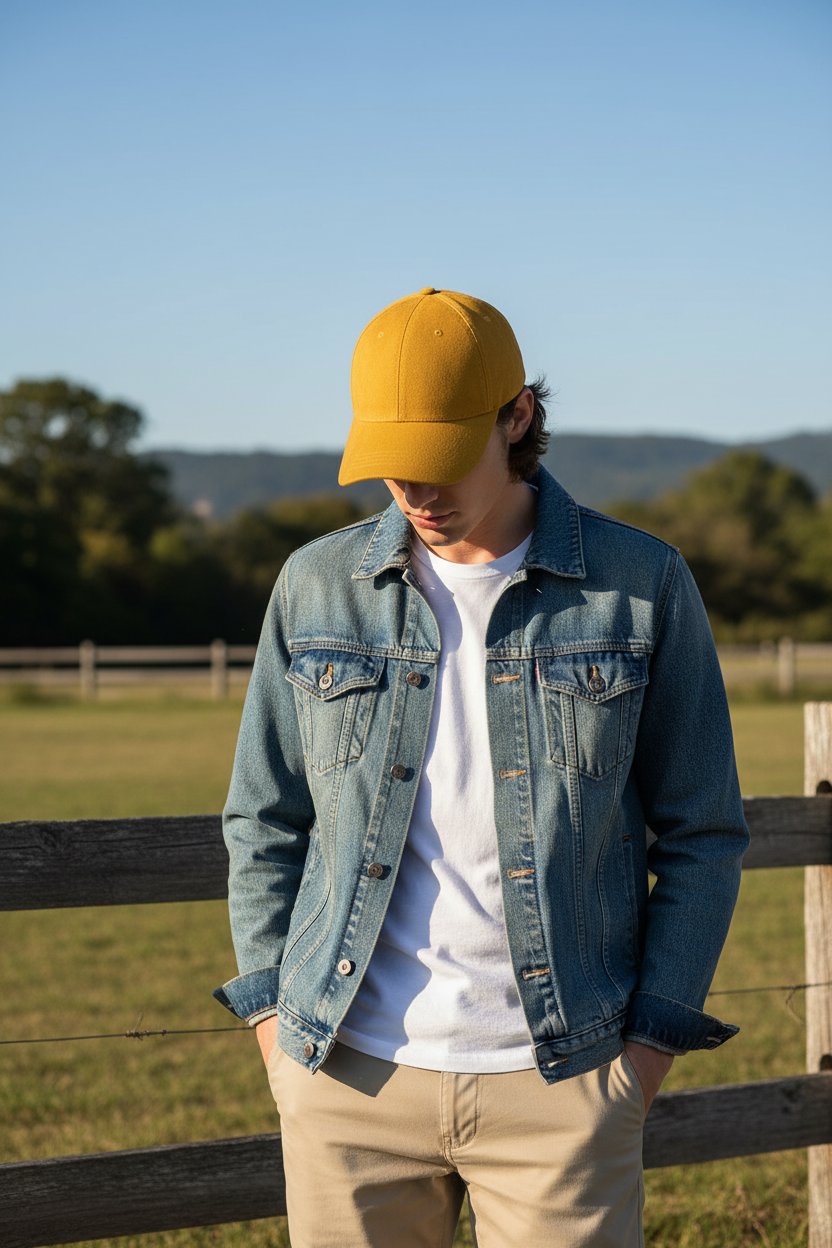TheCapSpot - Dakota Solid Color Baseball Cap