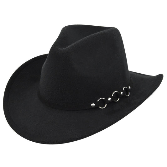 TheCapSpot - Vintage Jazz Denim Felt Hat