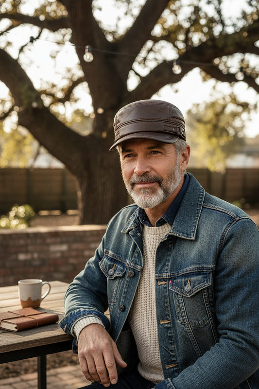 TheCapSpot - Vermont Leather Baseball Cap