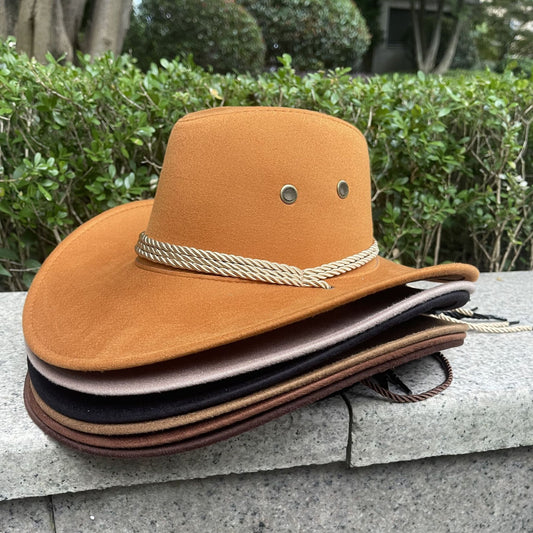 TheCapSpot - Premium Suede Western Hat