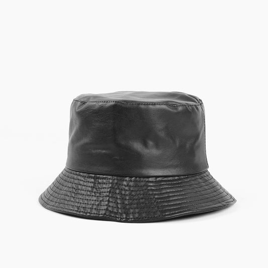 TheCapSpot - Leather Bucket Hat