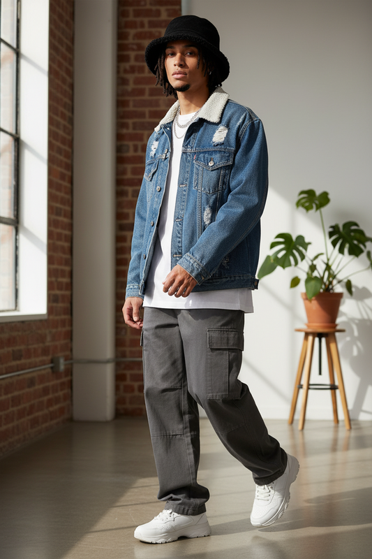 Richmond Corduroy Bucket Hat, Wide Brim, Reversible