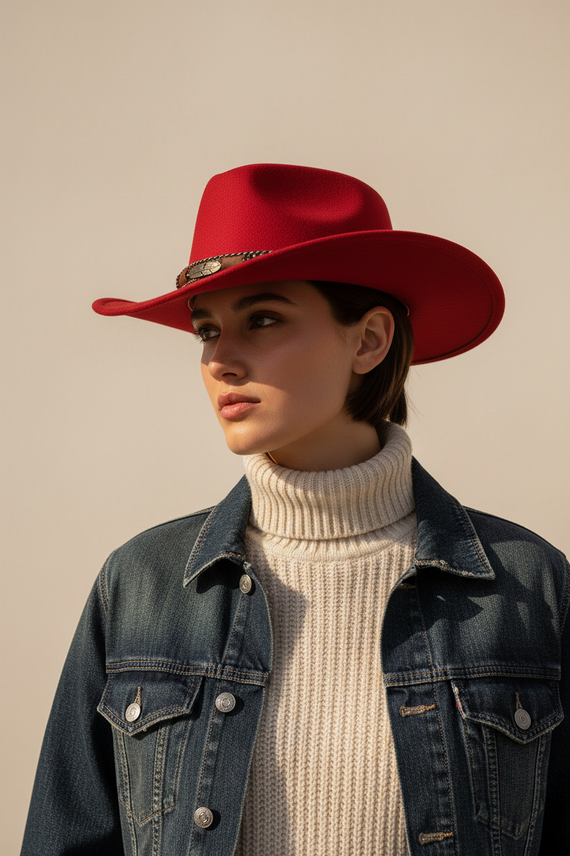 Bryant Wool Felt Wide Brim Cowboy Hat