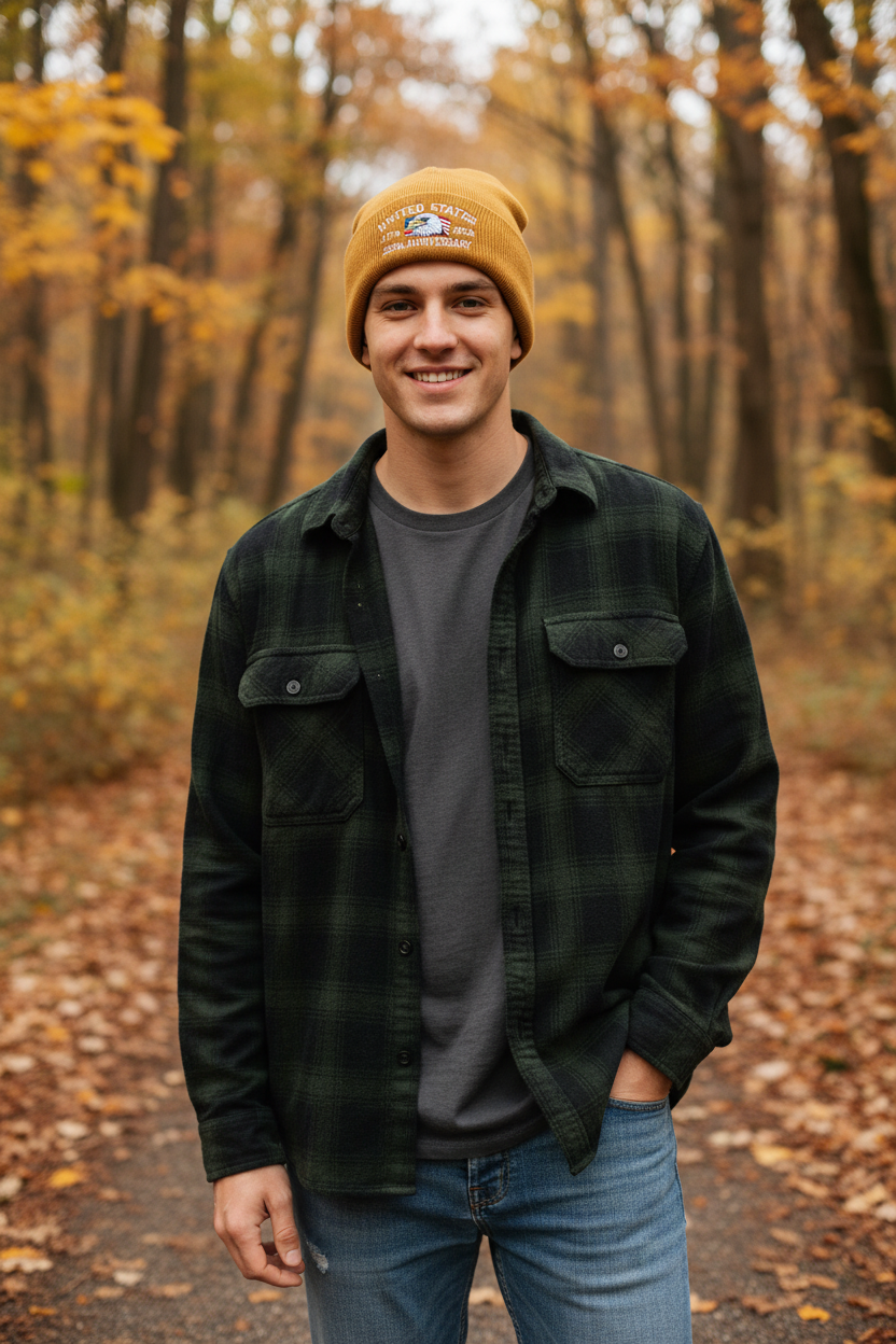Marine Corps Acrylic Knit Beanie Hat