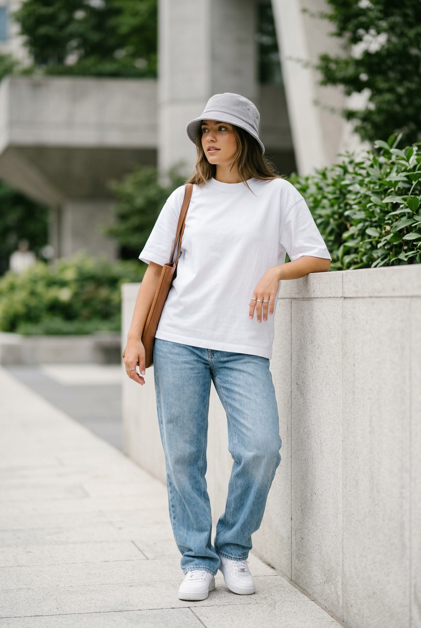 Littleton Corduroy Wide Brim Bucket Hat, Adjustable Fit