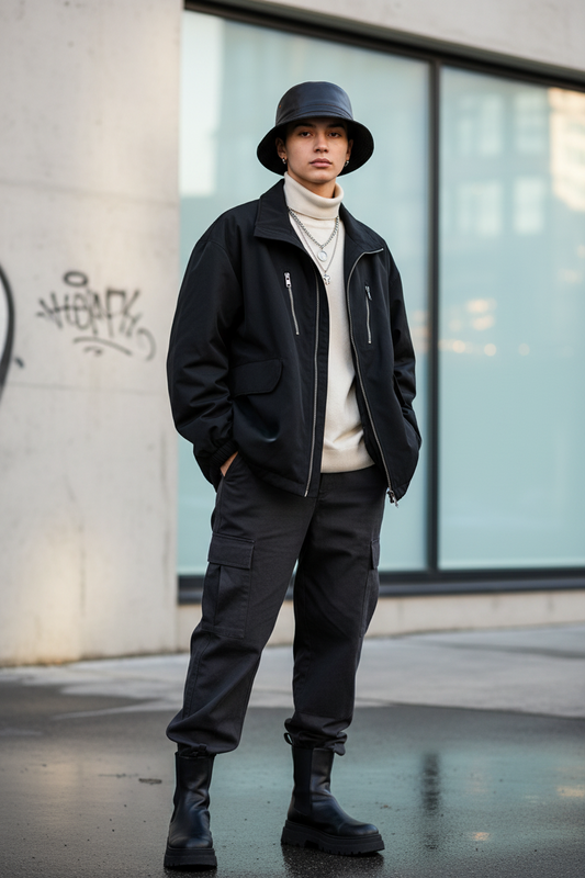 Canterbury Genuine Leather Bucket Hat – Men's