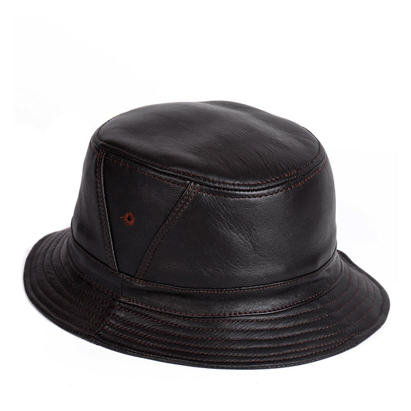 TheCapSpot - Leather Bucket Hat