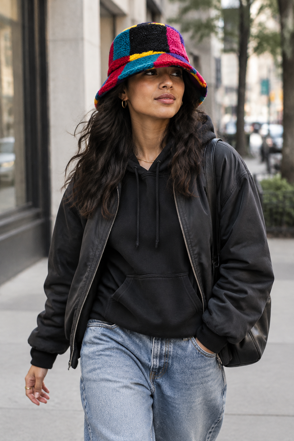 Claremont Patterned Wool Felt Bucket Hat – Unisex, 5 Styles