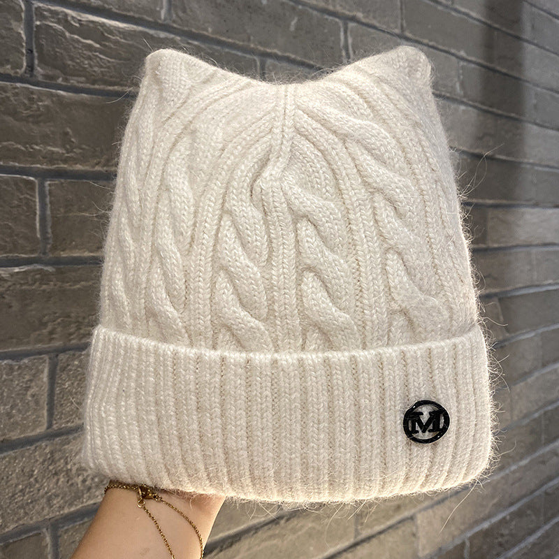 TheCapSpot - Cat-Ear Wool Stocking Cap